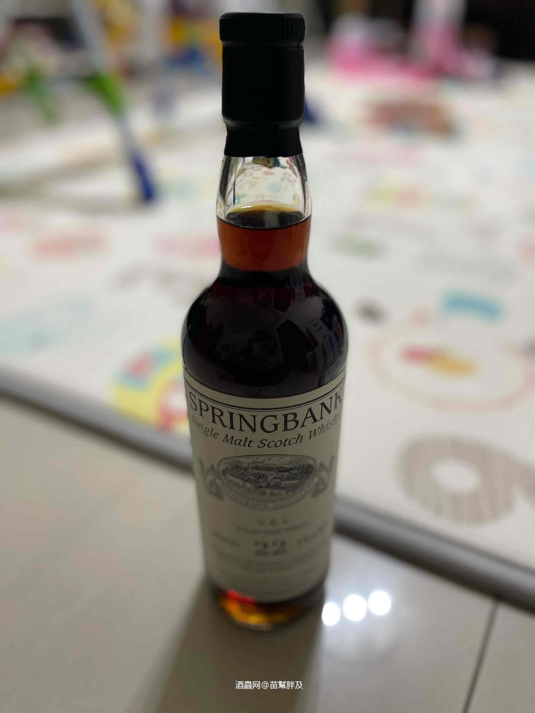 Springbank 白标业主桶 V.E’s 22 初次雪莉桶！！