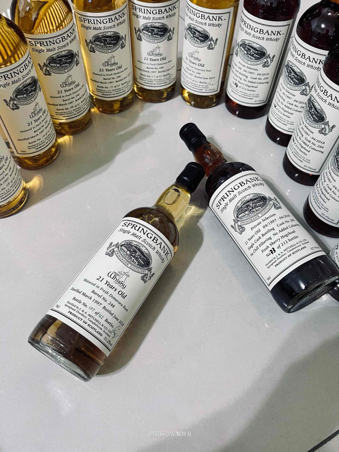 Springbank OB private cask ！雲頂白標業主桶