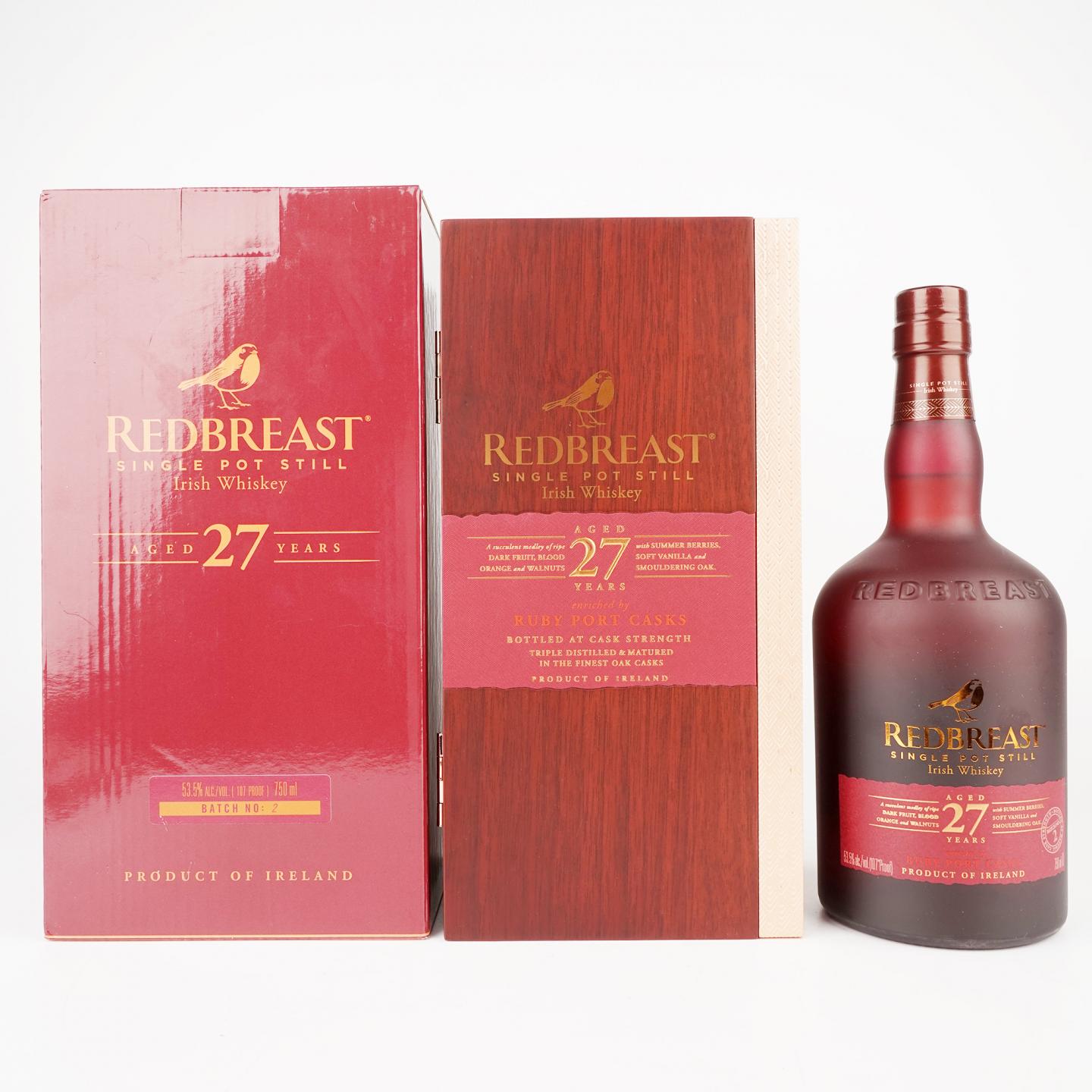 Redbreast 知更鸟 27年