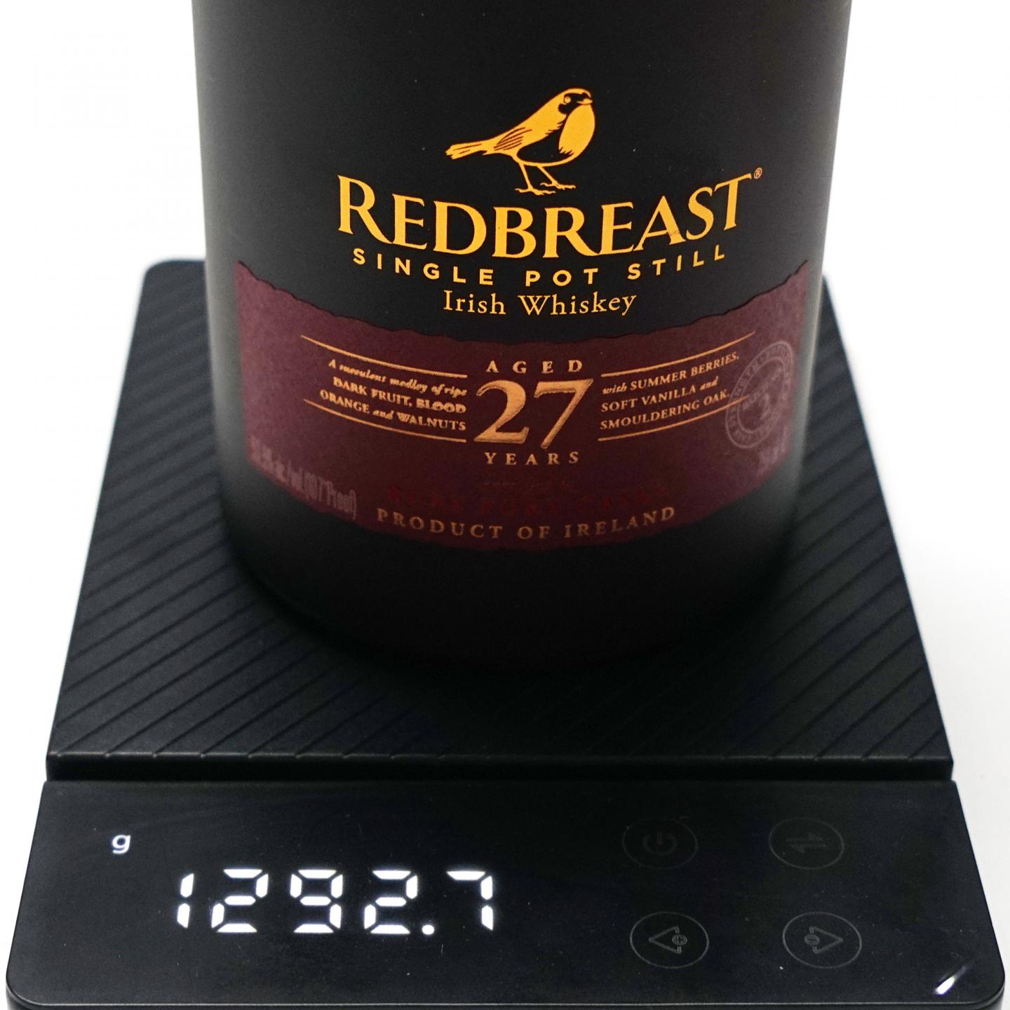 Redbreast 知更鸟 27年