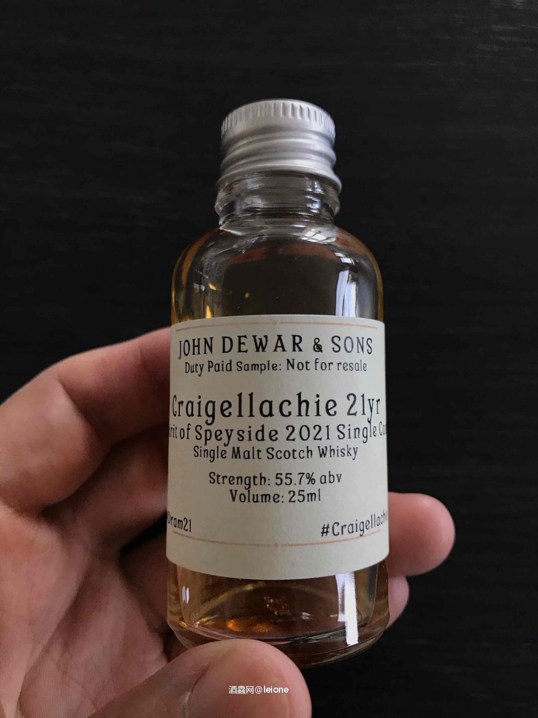 Craigellachie克莱赫嘉21年SOSWF选桶