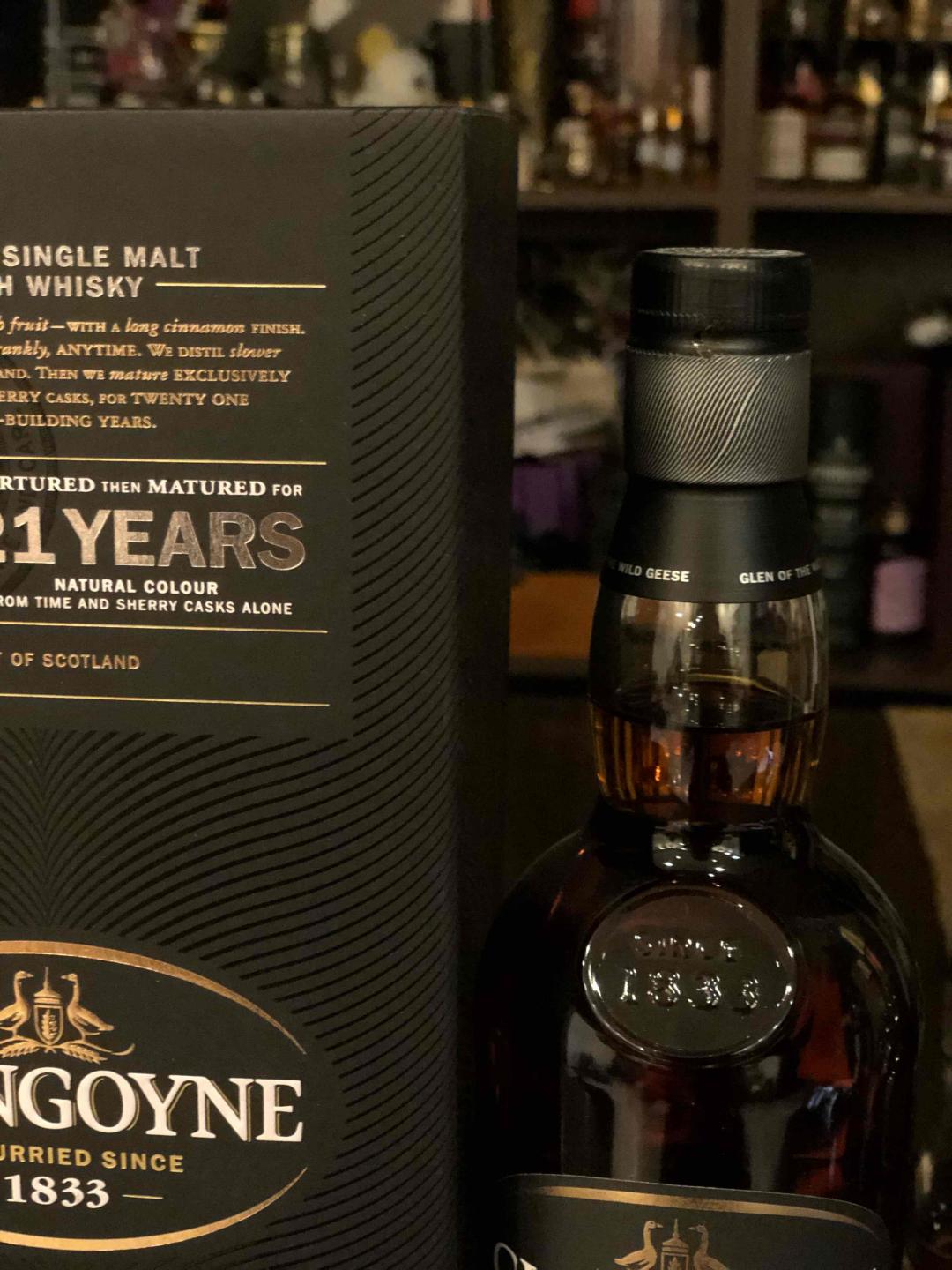 老版停产Glengoyne格兰哥尼21yo