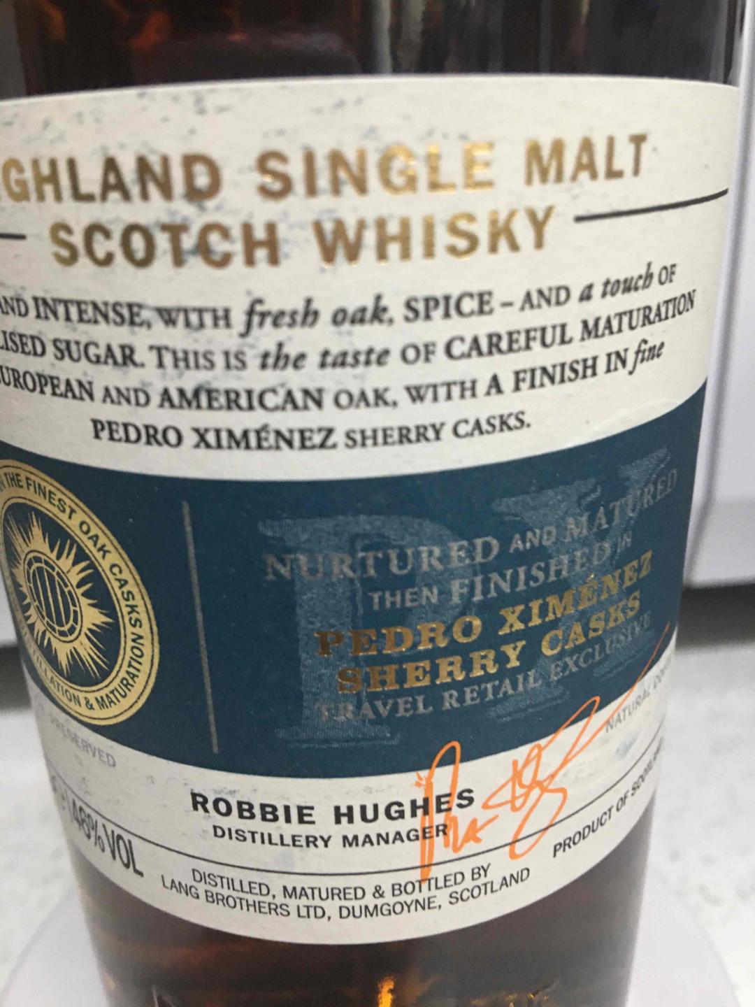 格兰哥尼GLENGOYNE PX桶