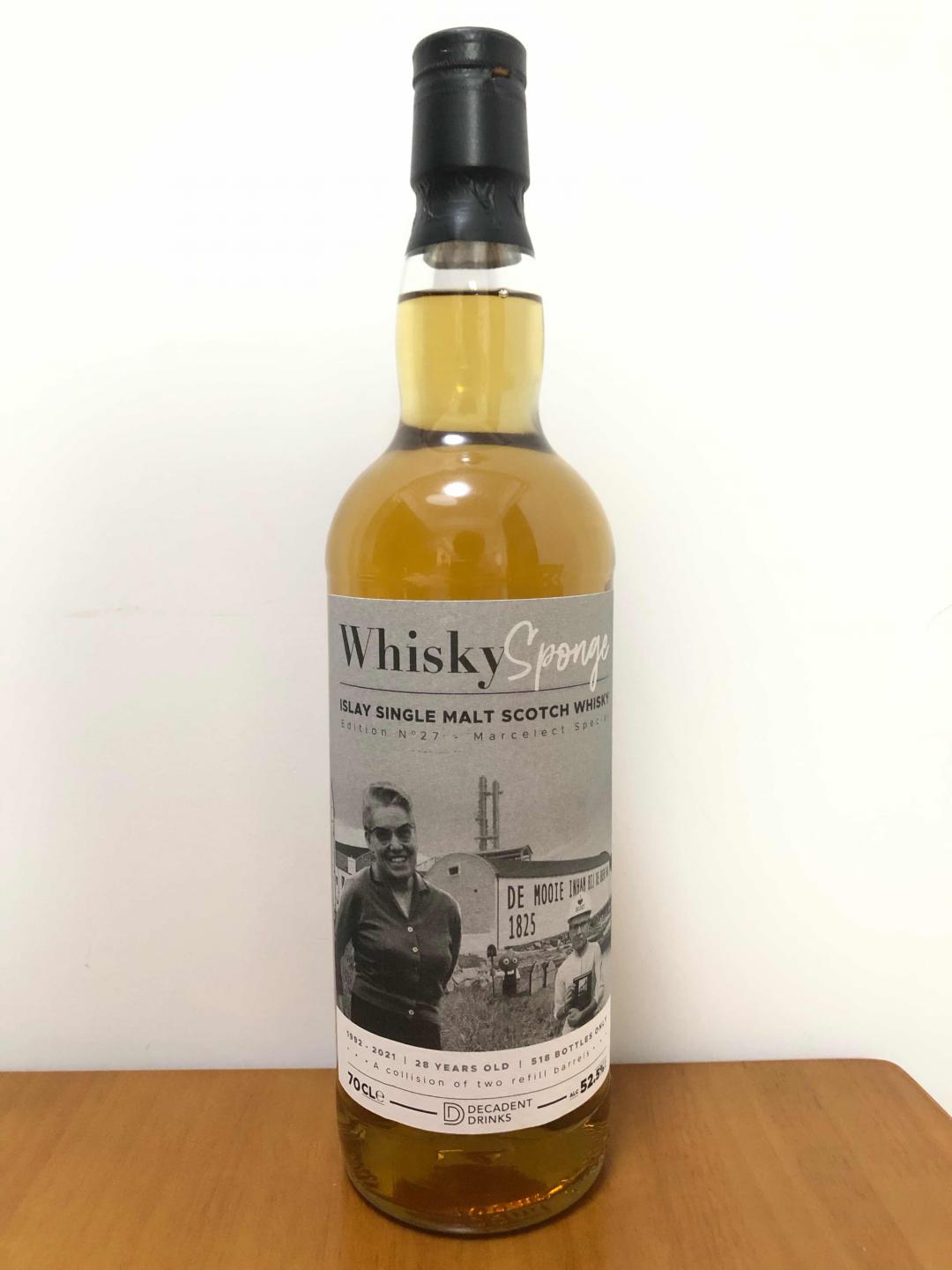 威士忌海绵whiskysponge no.27 拉弗格 28年