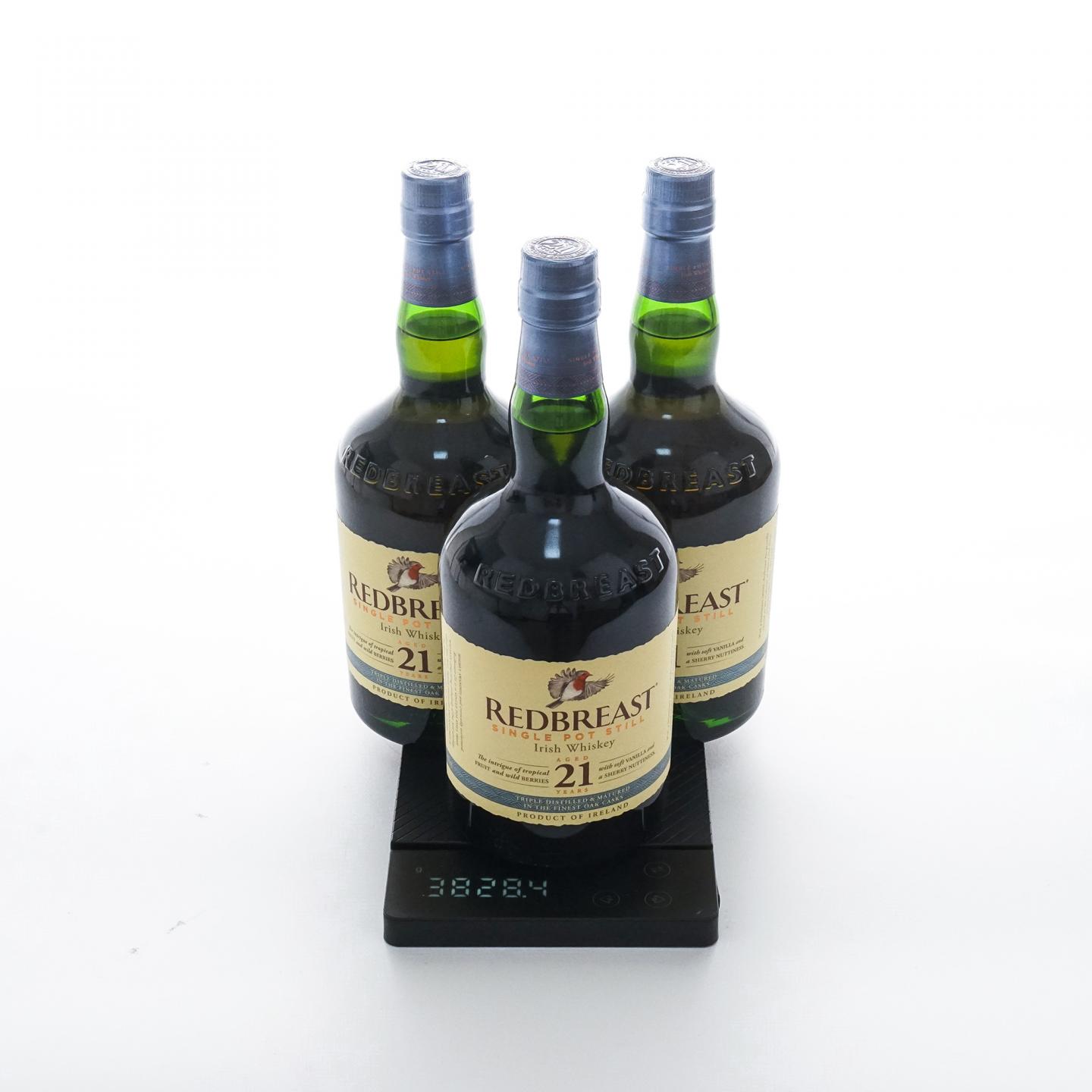 Redbreast 知更鸟 21年 原箱3支