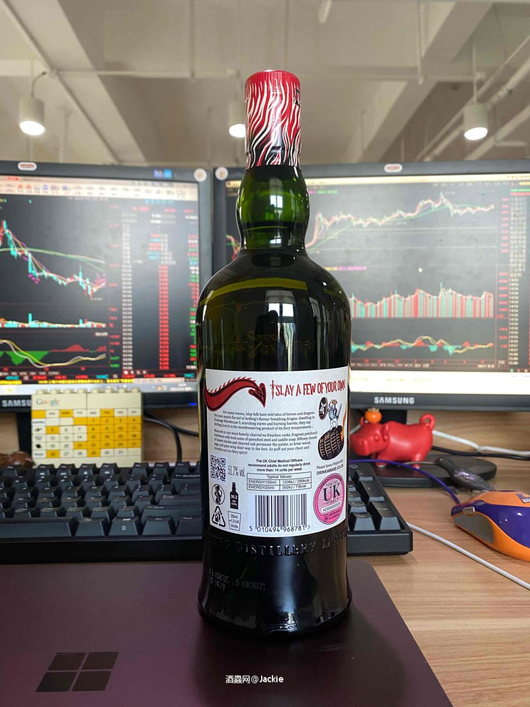 看前后表有没有觉得一只龙趴在瓶头上？