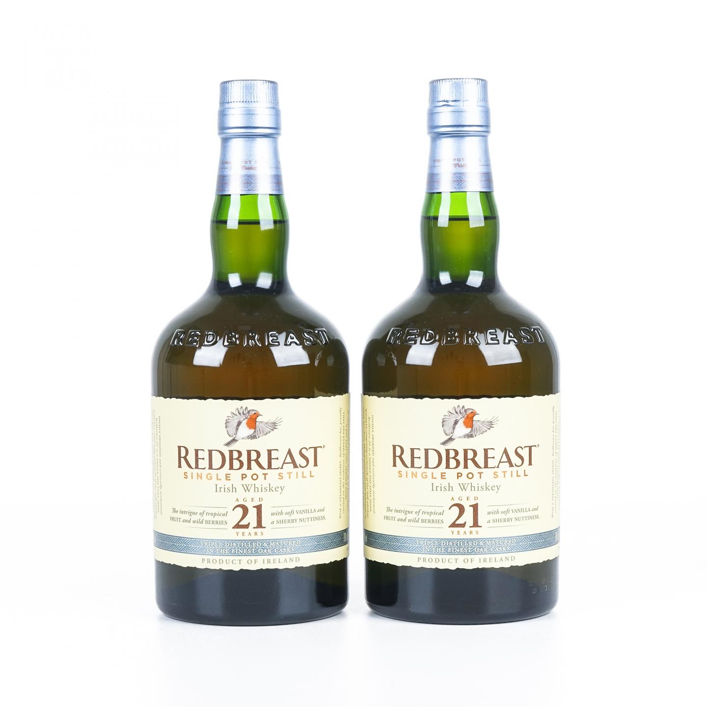 Redbreast 知更鸟 21年 2支组