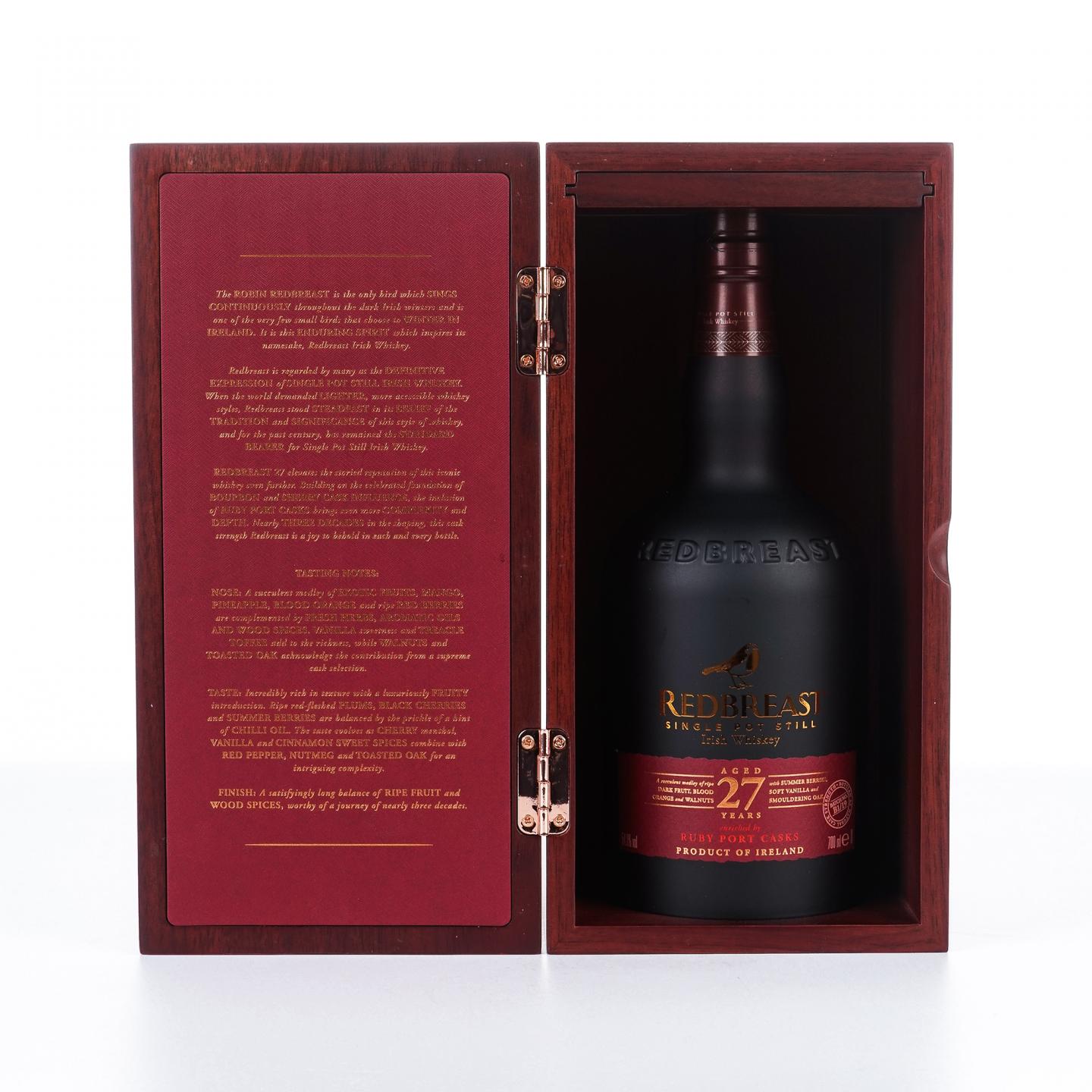 Redbreast 知更鸟 27年 单壶威士忌