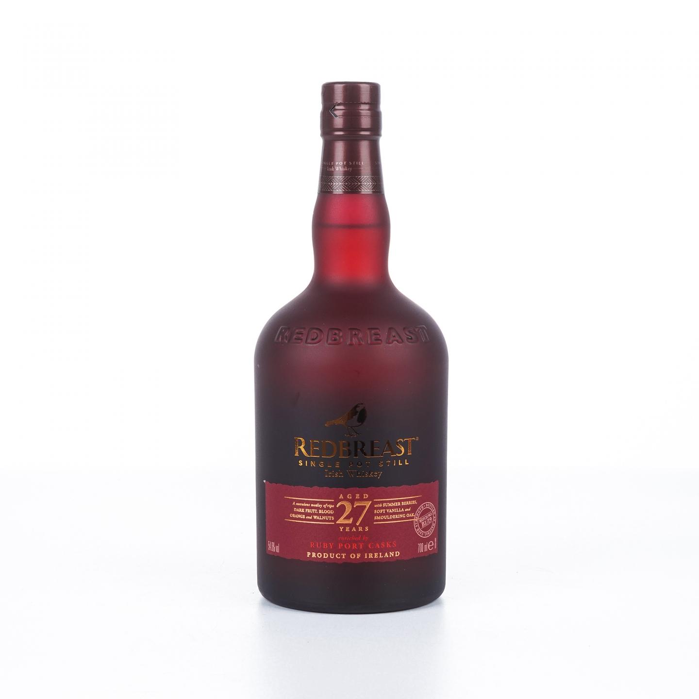 Redbreast 知更鸟 27年 单壶威士忌