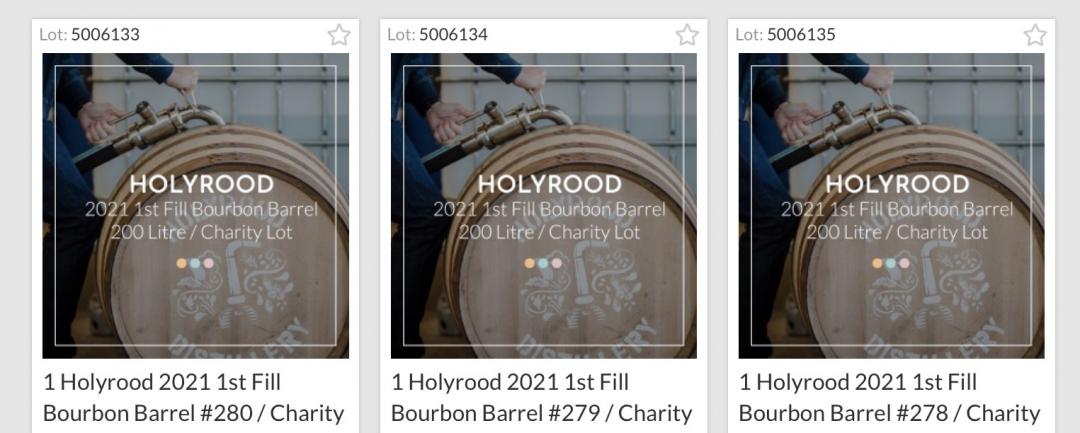 买了三个Charity单桶新酒