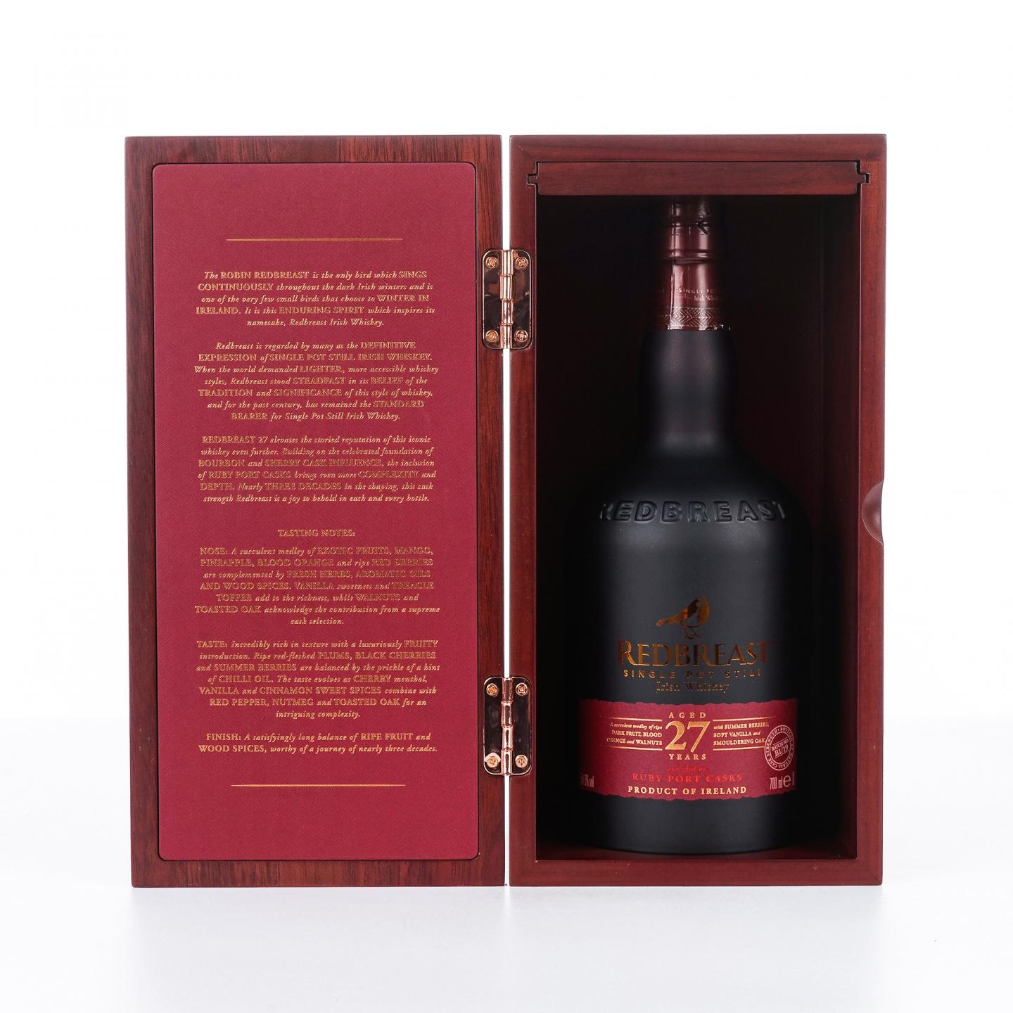 Redbreast 知更鸟 27年 单壶威士忌