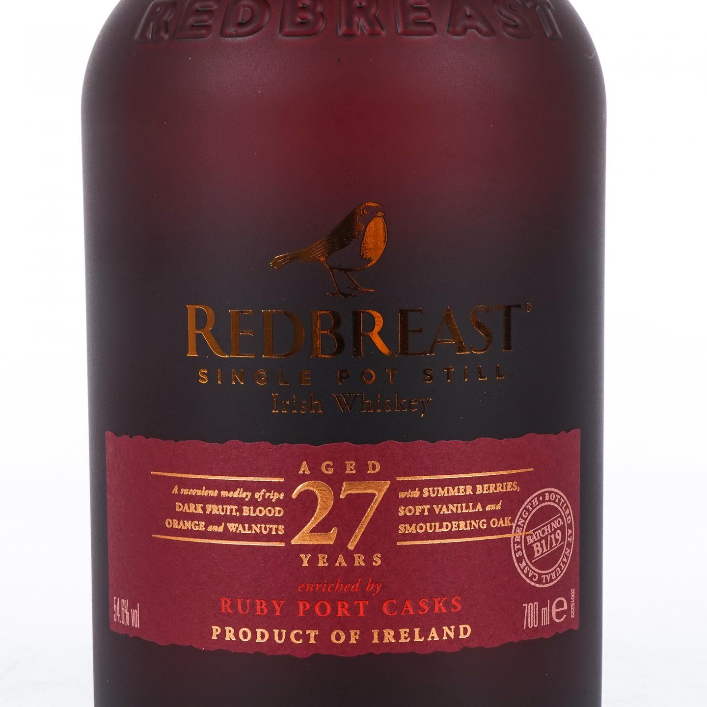 Redbreast 知更鸟 27年 单壶威士忌