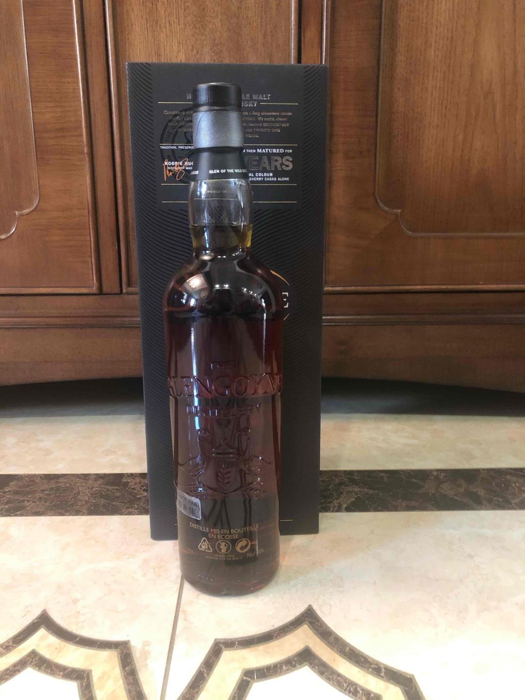 格兰哥尼21年2018年灌装