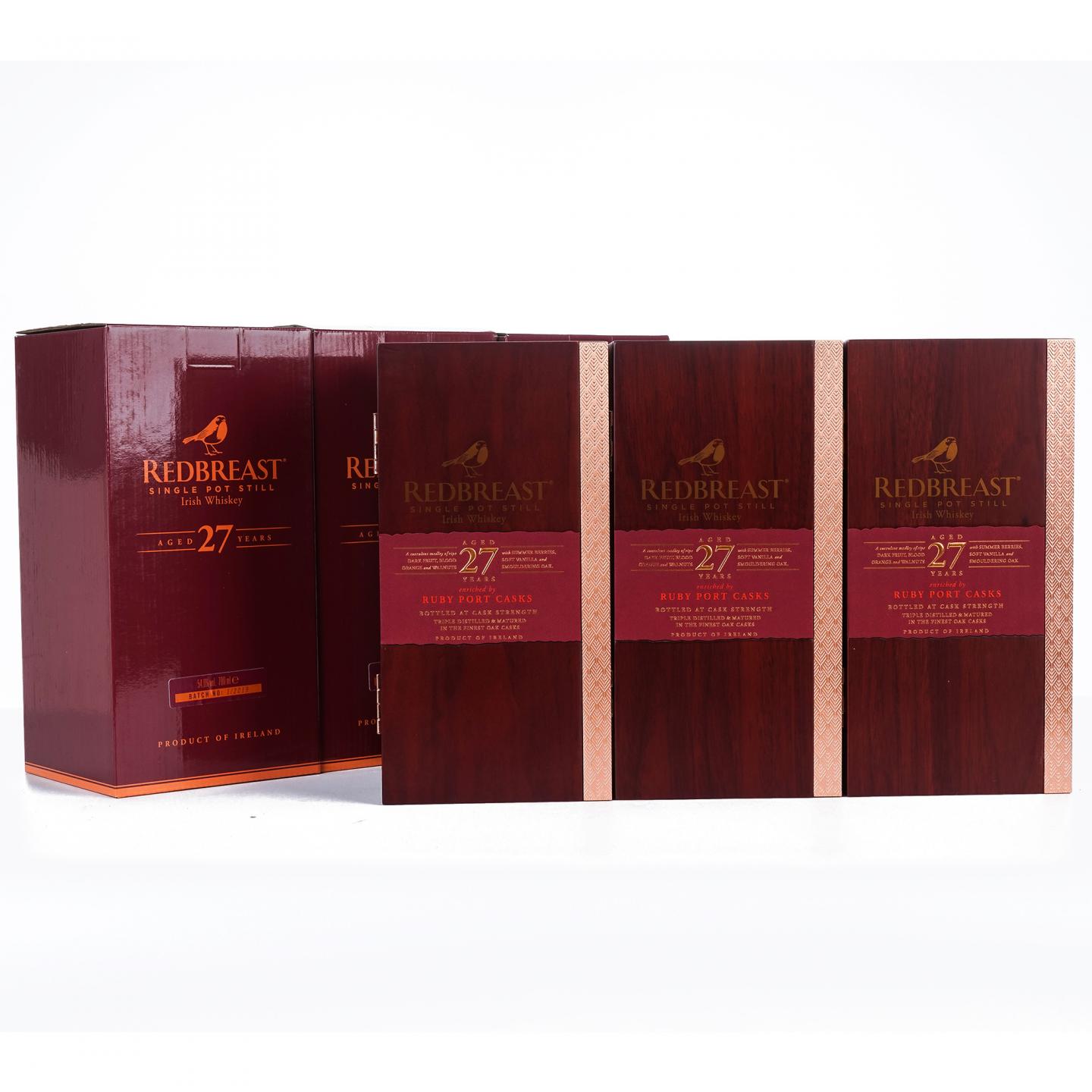 Redbreast 知更鸟 27年 3瓶组