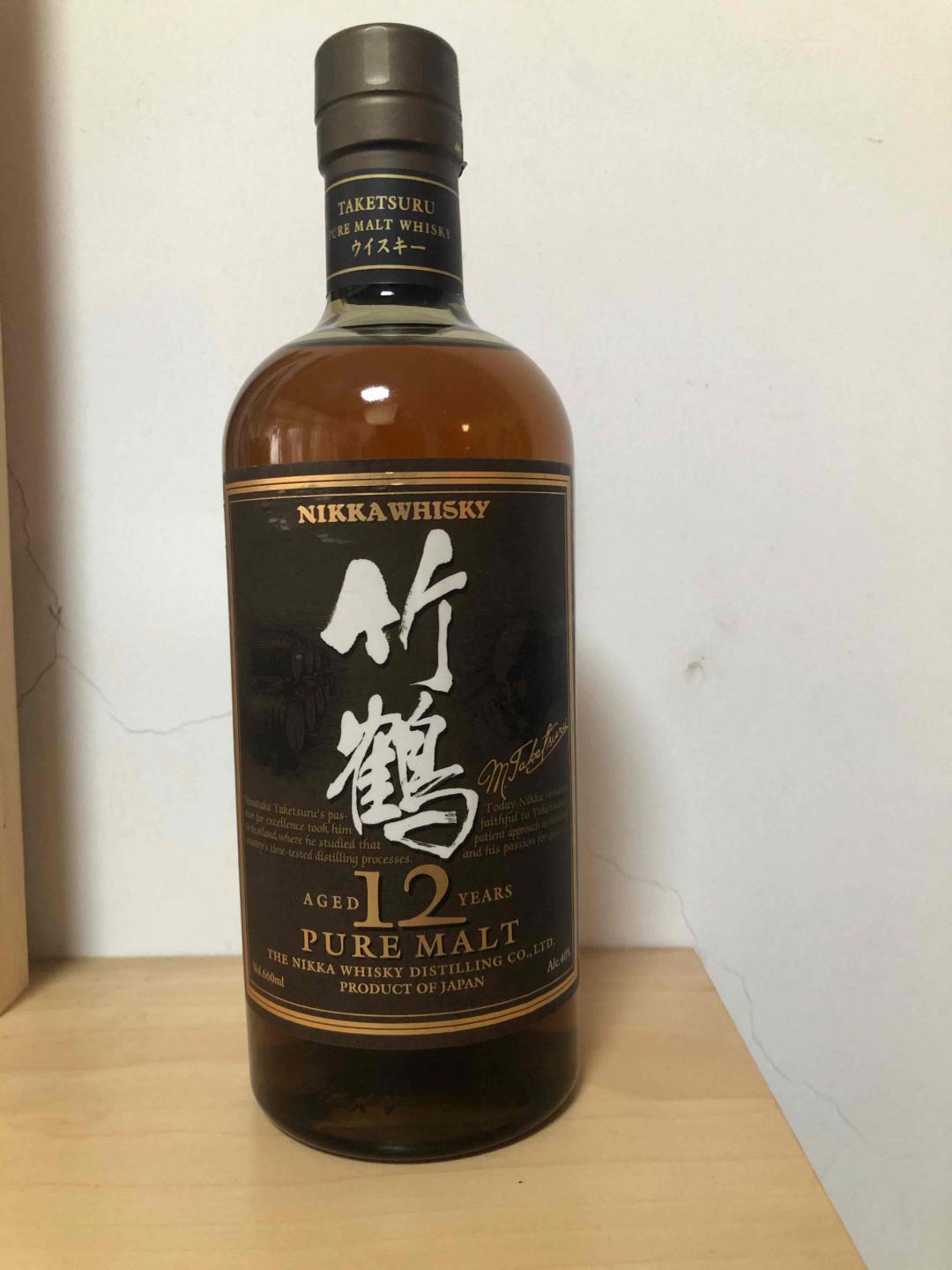 亏本出，品相完美的绝版竹鹤12年