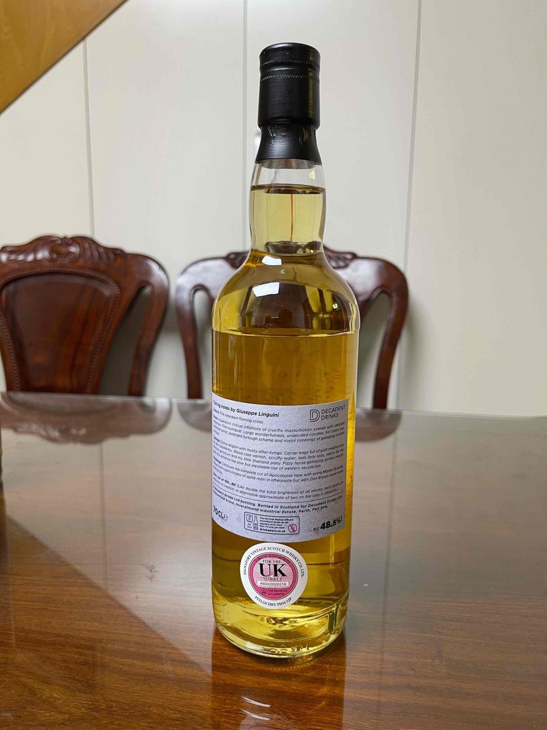 威士忌海绵 25 第林可