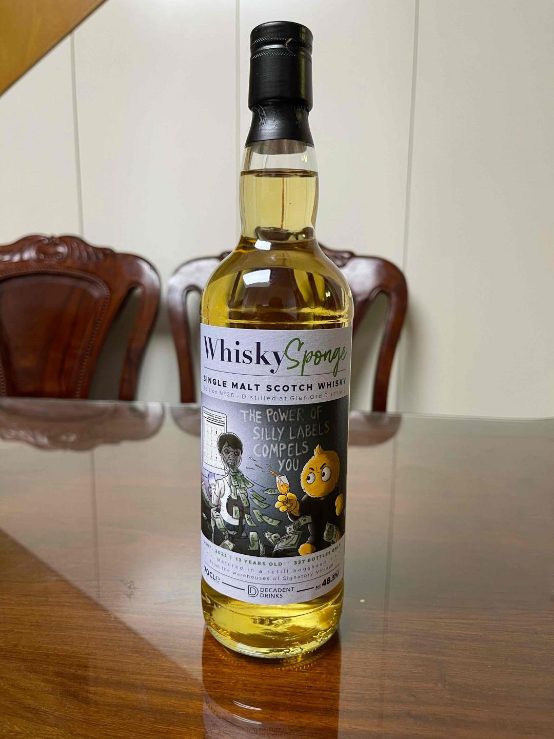 威士忌海绵 26 格兰奥德