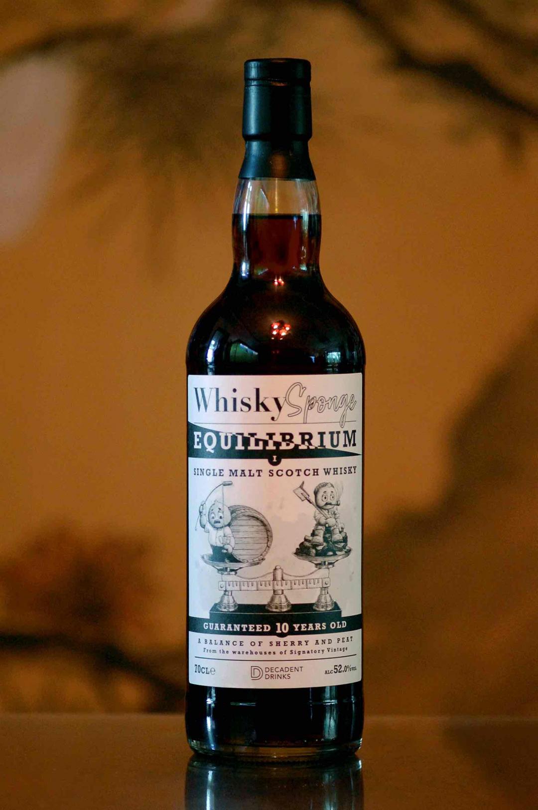 【🧽🧪🔥骨灰级玩家系列】Whisky Sponge 威士忌海绵 Equilibrium I Edradour 2003（平衡系列，首版作品，潜力大）