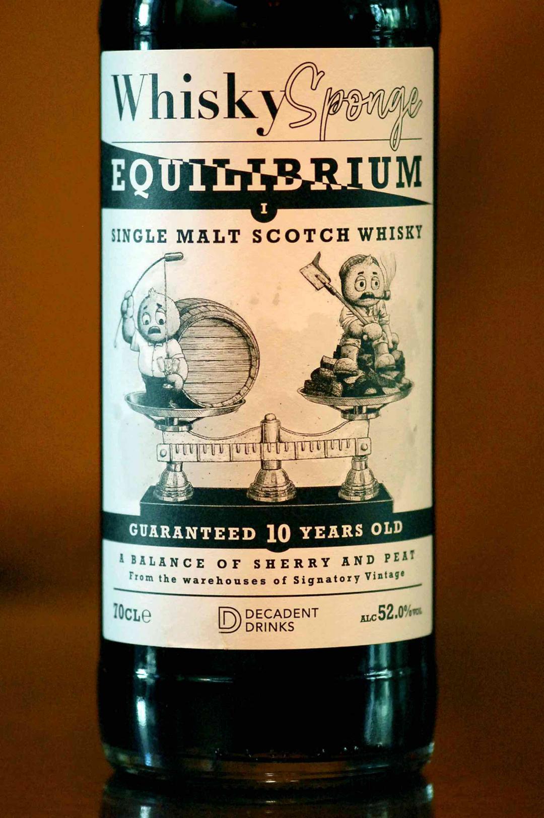 【🧽🧪🔥骨灰级玩家系列】Whisky Sponge 威士忌海绵 Equilibrium I Edradour 2003(平衡系列,首版作品,潜力大)