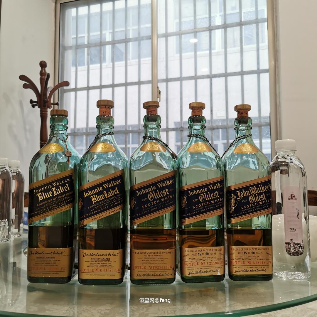 尊尼获加Oldest & Blue label局