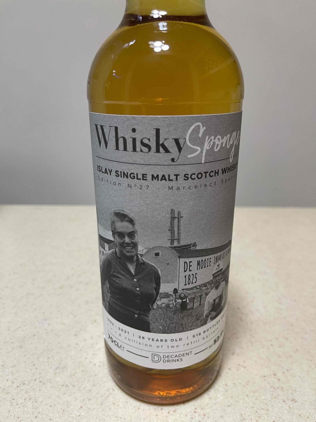 Laphroaig 拉弗格 28年 1992-2021 威士忌海绵