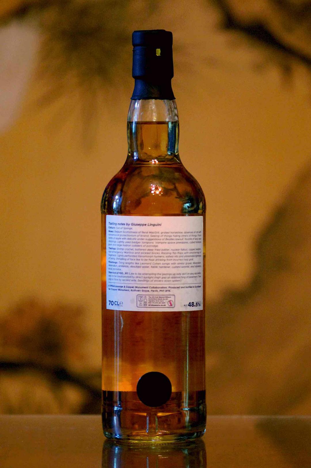 【🐝🐈超级哇噻的蜂蜡制品】Whisky Sponge 威士忌海绵 NO.8 CLYNELISH 克里尼基 2000(全球仅700多瓶,值得收藏)