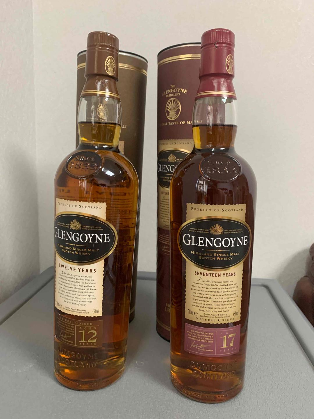 绝版格兰哥尼12年、17年