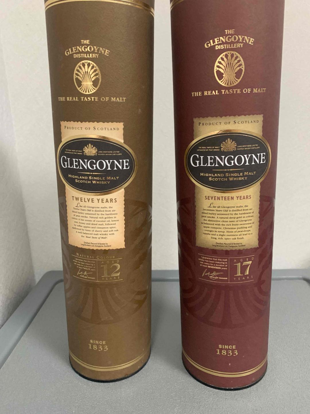 绝版格兰哥尼12年、17年