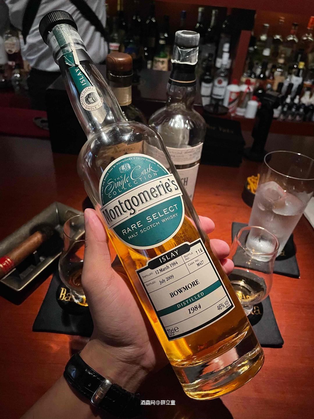 今晚最佳！这是一瓶BOWMORE 1984 ib 来自Mon…