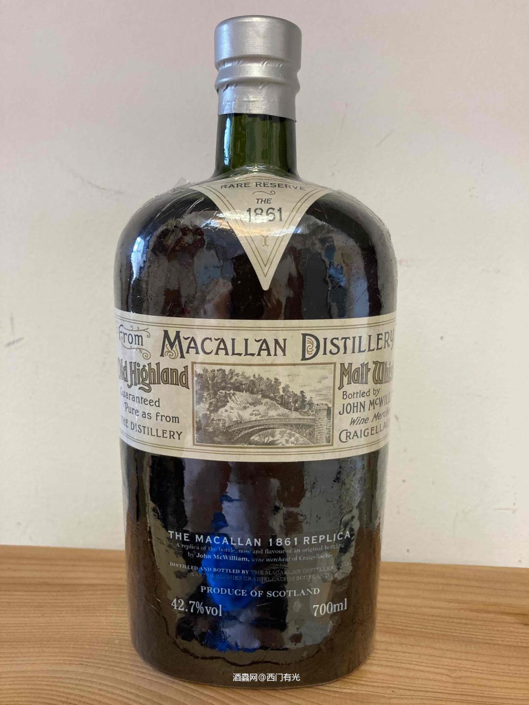 1861年复刻版经过手工密封，使用全新的标签，延续了原版的手…