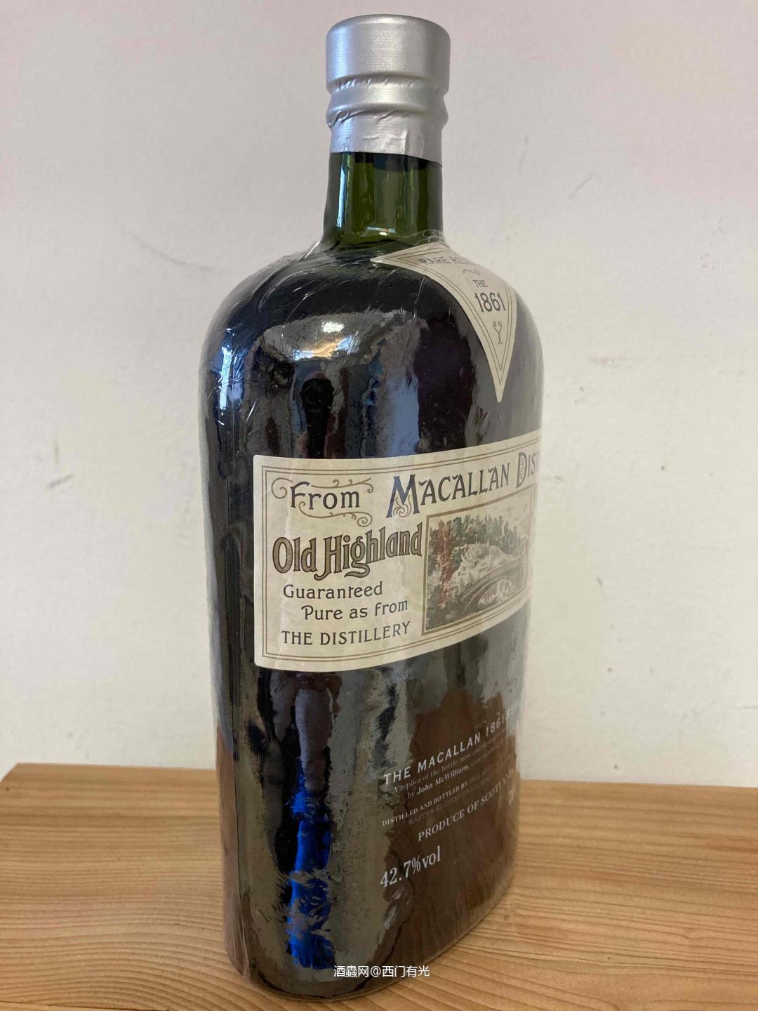 1861年复刻版经过手工密封，使用全新的标签，延续了原版的手…