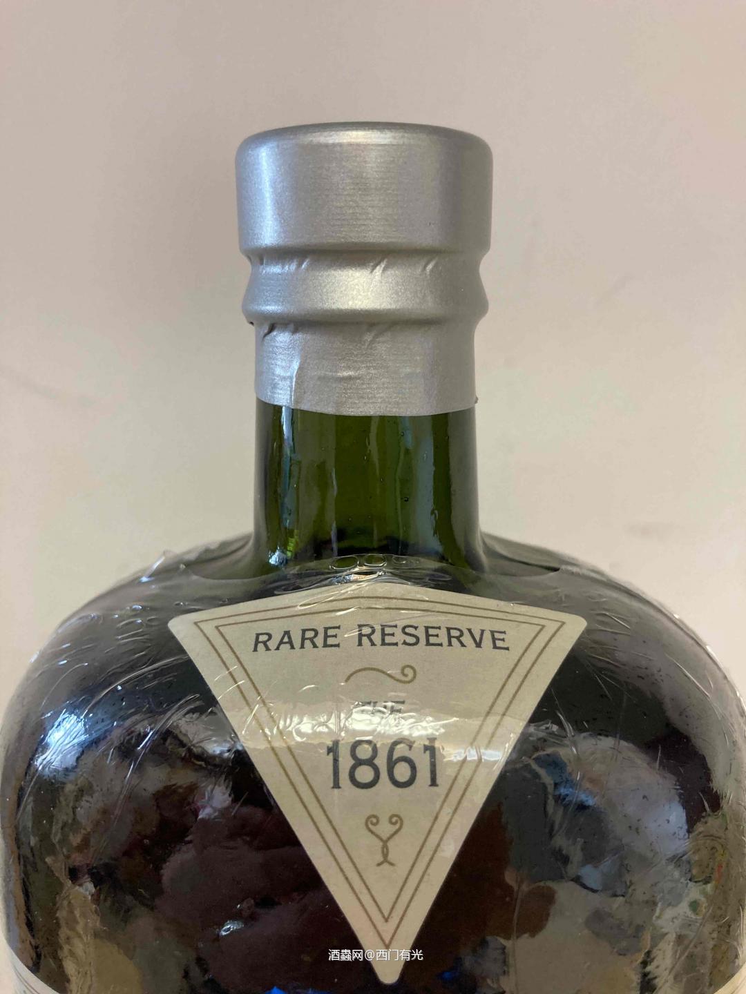 1861年复刻版经过手工密封，使用全新的标签，延续了原版的手…