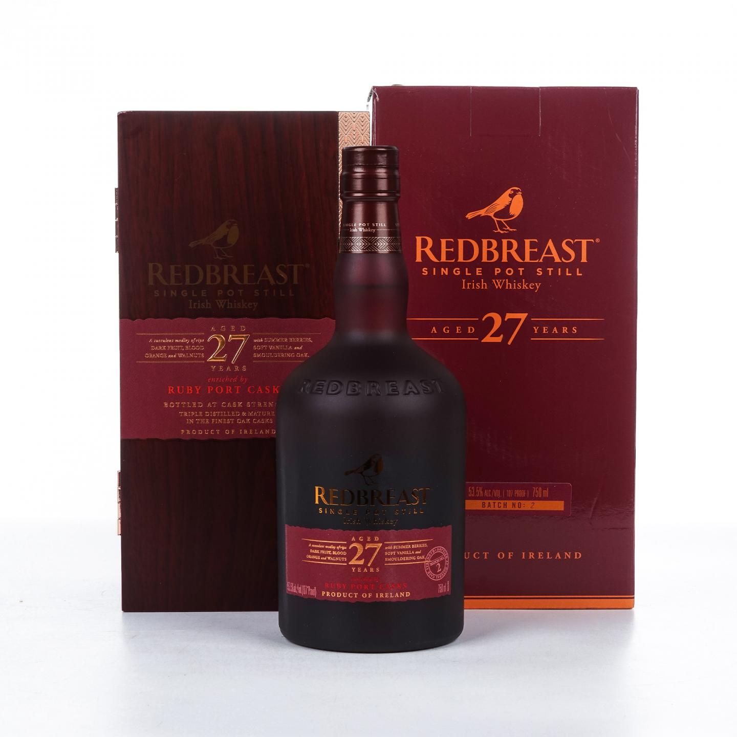 Redbreast 知更鸟 27年 第二版