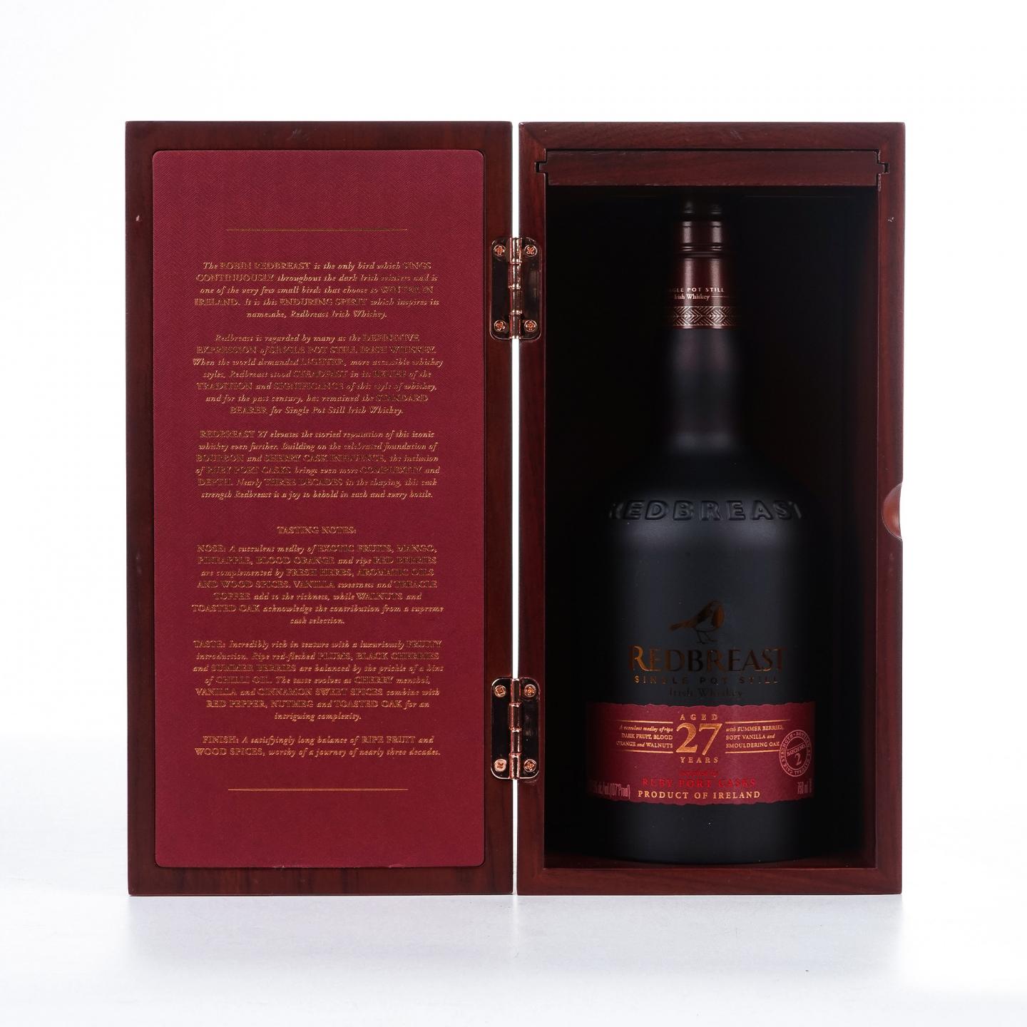 Redbreast 知更鸟 27年 第二版