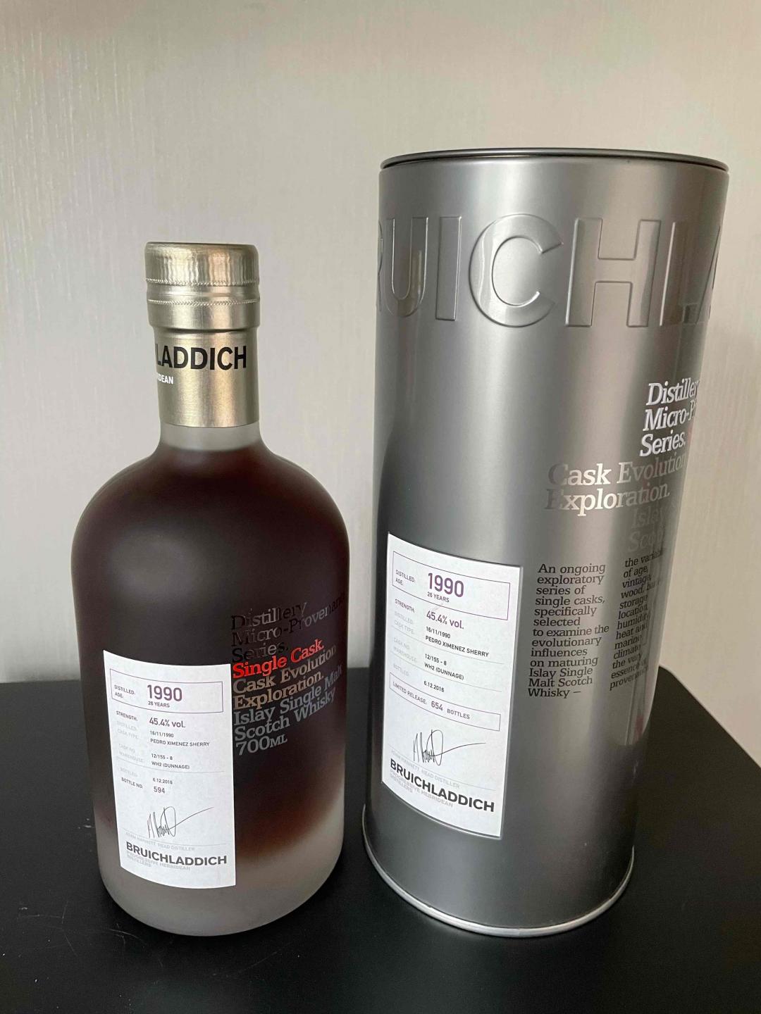 布赫拉迪1990年微物源威士忌