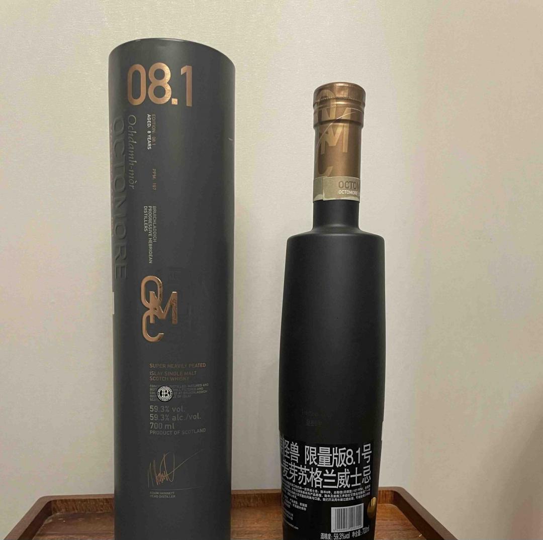 绝版老酒，布赫拉迪泥煤怪兽8.1