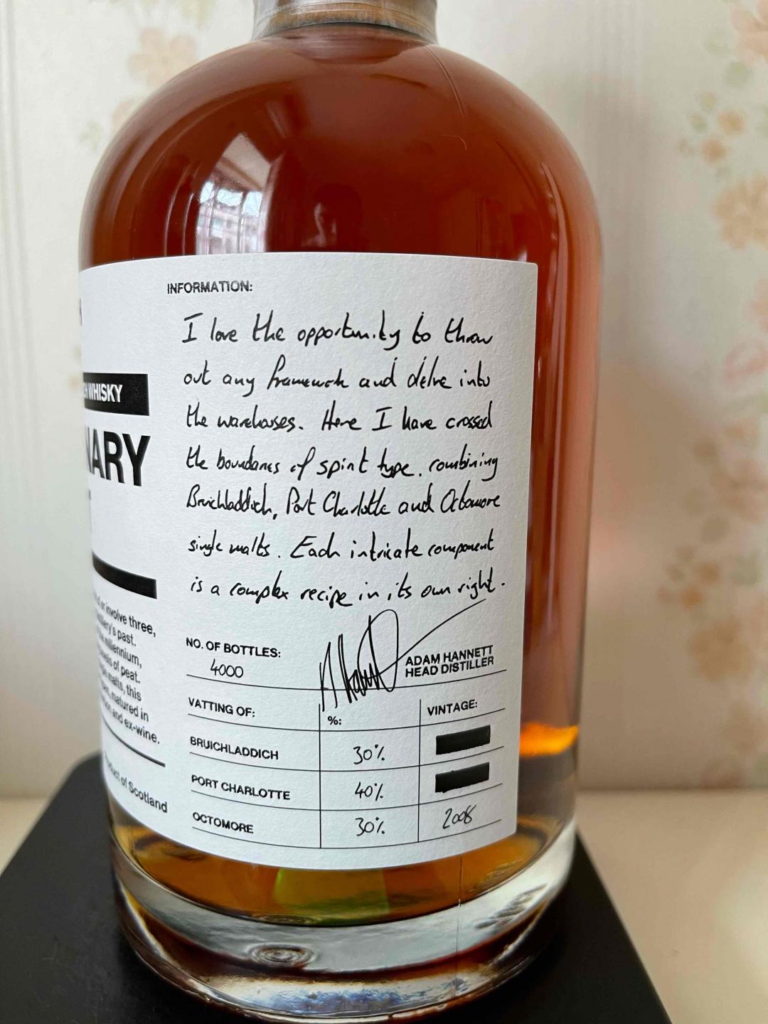 Bruichladdich 布赫拉迪 The Ternary Project