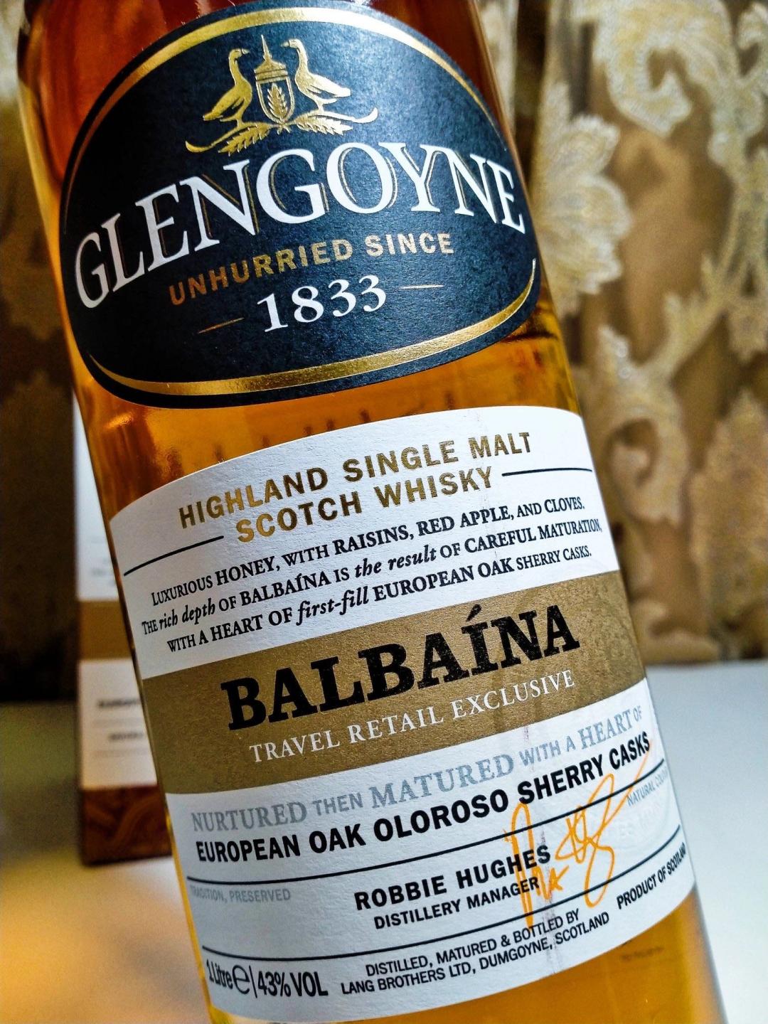 绝版老格兰哥尼 重雪莉 BALBAINA 1000毫升(2斤)