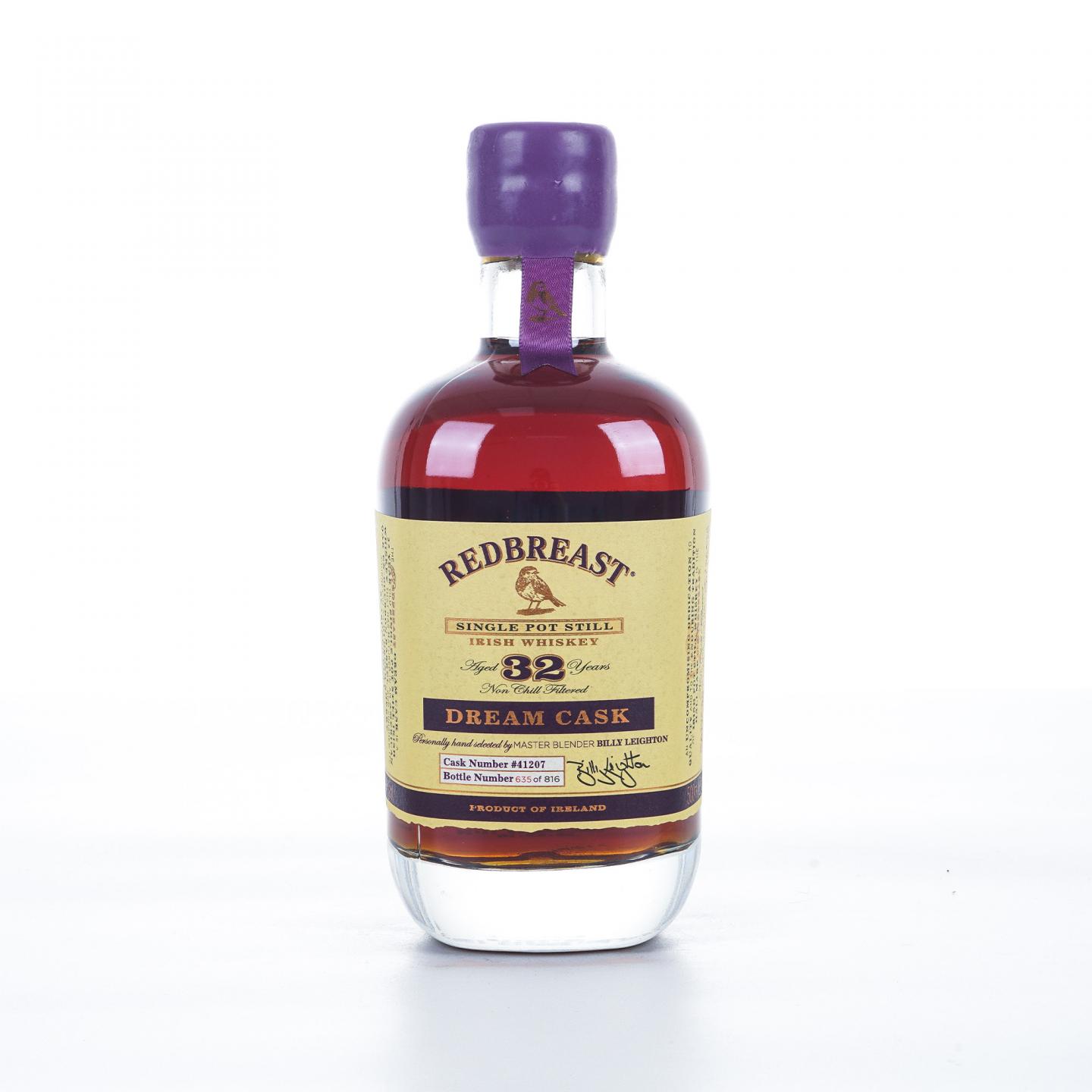Redbreast 知更鸟 32年 1985-2018 Dream Cask #41207