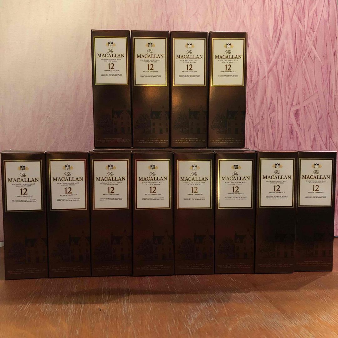 麥卡倫 雪莉桶12年小酒版50mlx12支