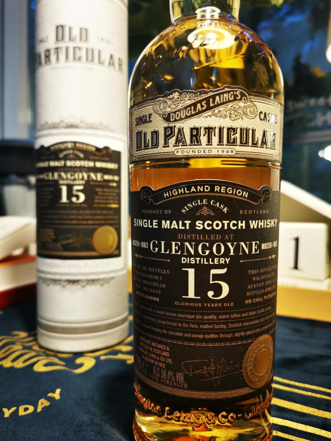 格兰哥尼15年单桶 DL OLD PARTICULAR