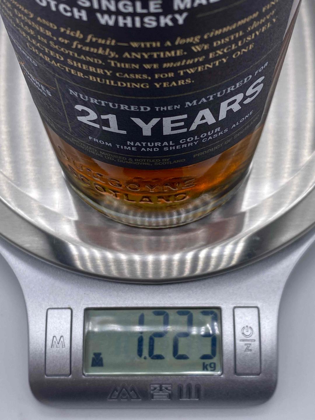 Glengoyne 格兰哥尼21年 重雪莉