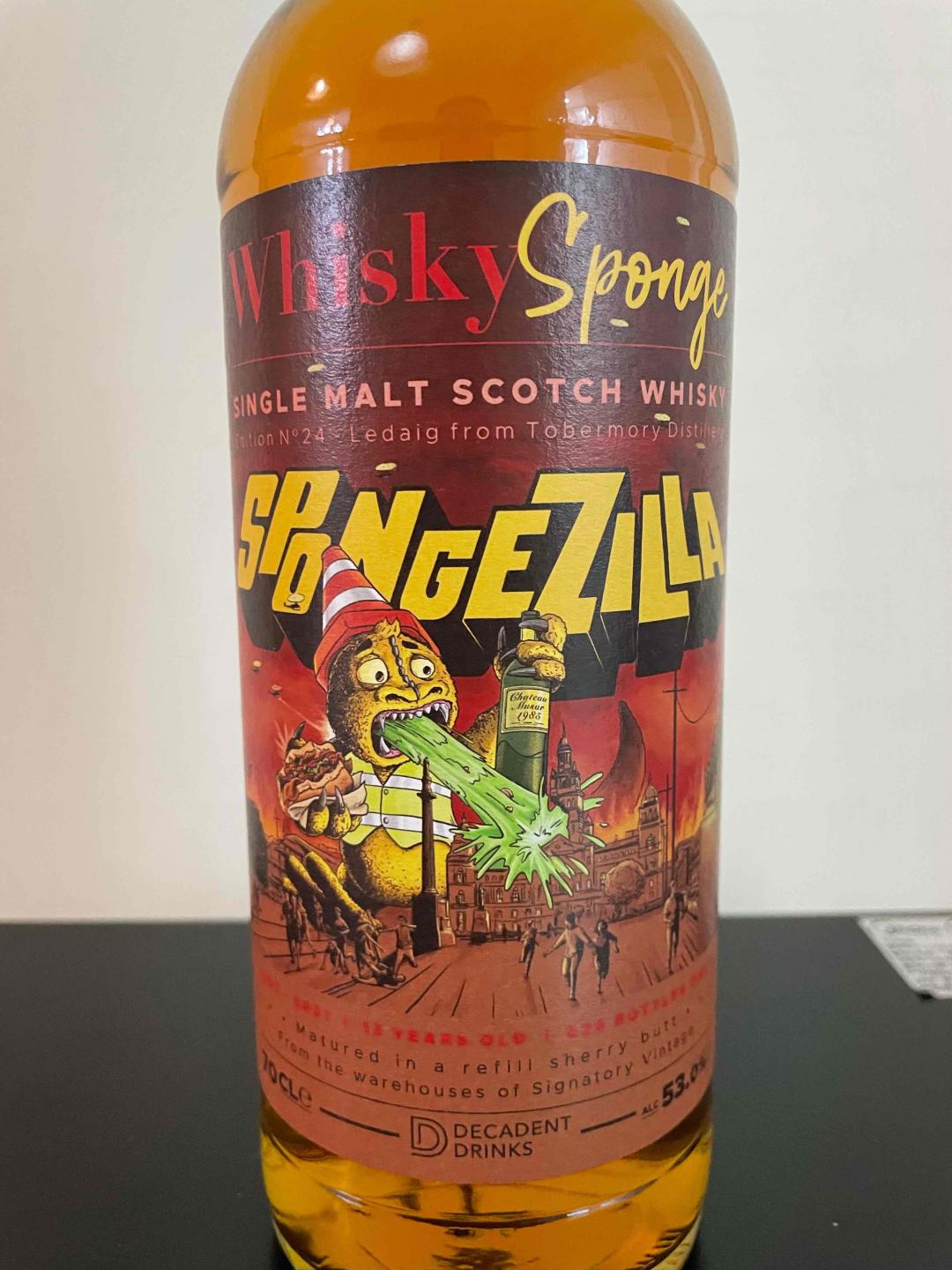 李大哥13年雪莉单桶 海绵