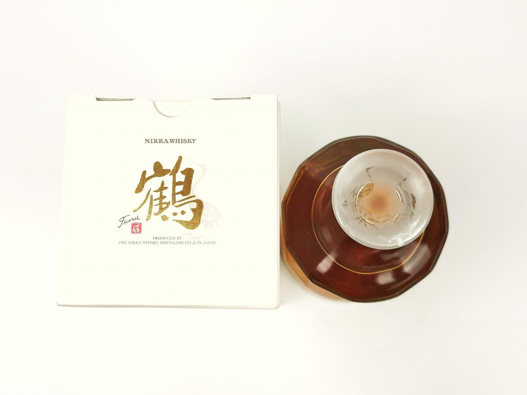 【雅致水晶】90年代 Nikka 绝版「鹤」水晶瓶特级日本威士忌礼盒