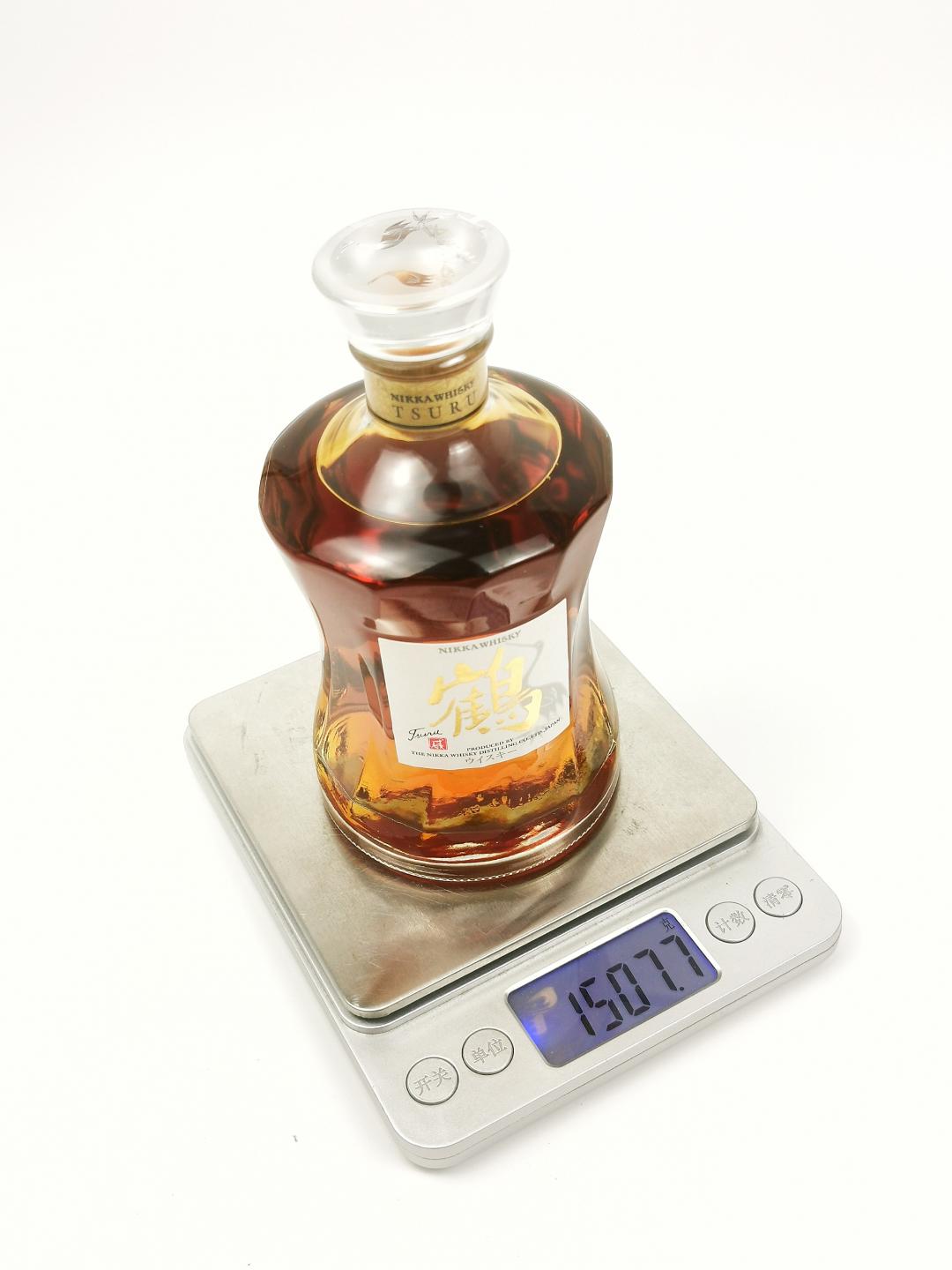 【雅致水晶】90年代 Nikka 绝版「鹤」水晶瓶特级日本威士忌礼盒