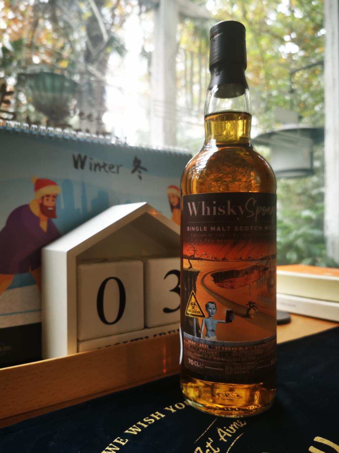 威士忌海绵 Whisky sponge N36B