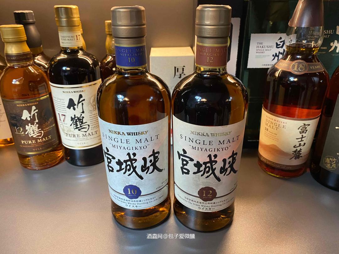 喜欢日本威士忌 宫城峡10年 12年