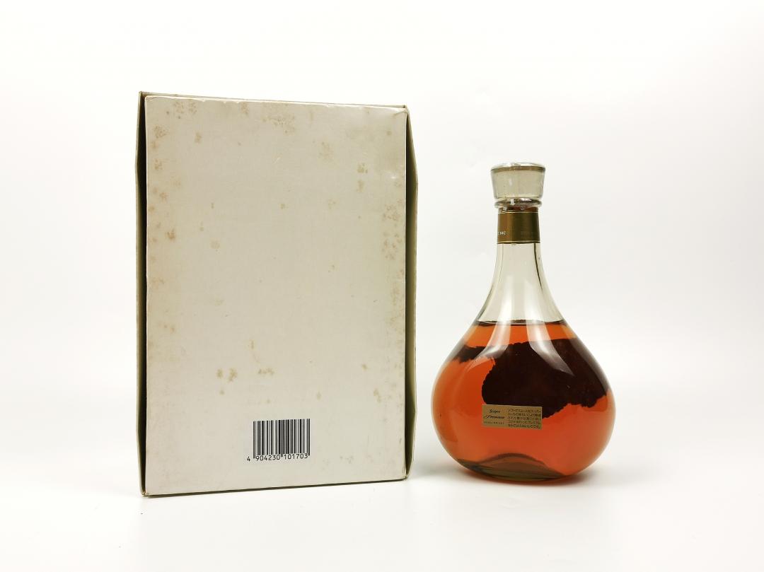 【古典水晶】80年代 Nikka 绝版「鹤」水晶瓶特级日本威士忌礼盒