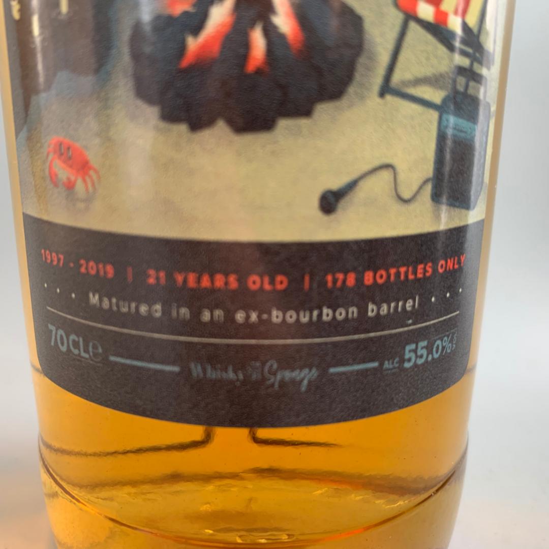 威士忌海绵 坎贝尔镇 21年 1997-2019 Edition