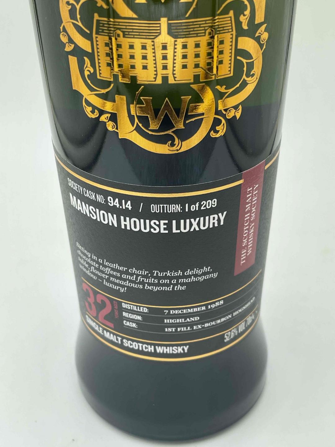 SMWS 94.14 费特凯恩 32年